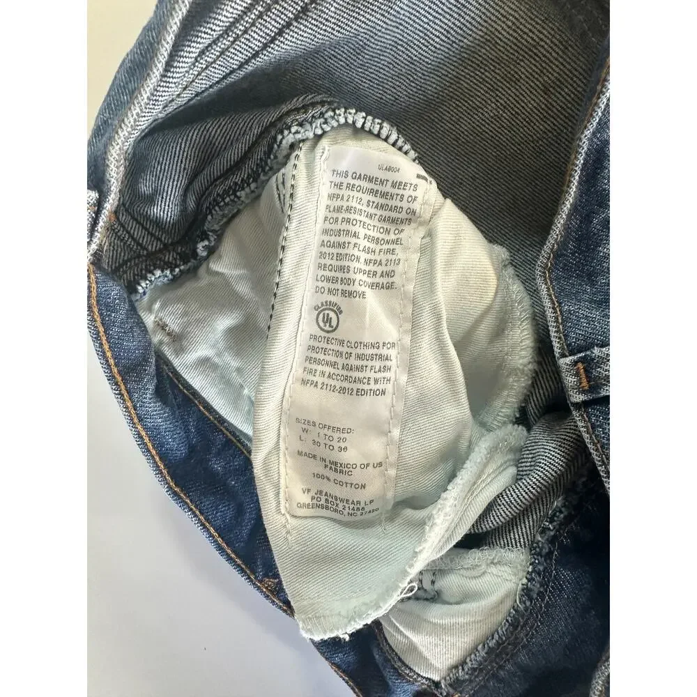 Wrangler FR Flame Resistant Jeans 34x34 HRC2 NFPA Workwear Denim Men